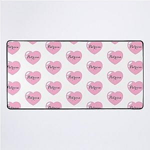 Patricia Name with Pink Desk Mat