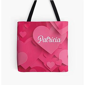 Love Romantic Gift for Girlfriend Patricia All Over Print Tote Bag