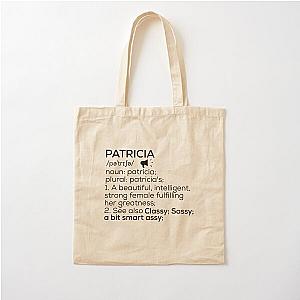 Patricia Name Cotton Tote Bag