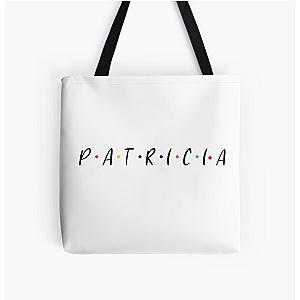 Patricia Name Over Print Tote Bag