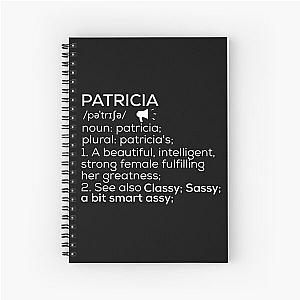 Patricia Name Definition Notebook
