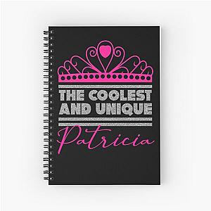 Patricia's Identification woman sister girl aunt Spiral Notebook