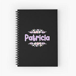 Purple Black Spiral Notebook