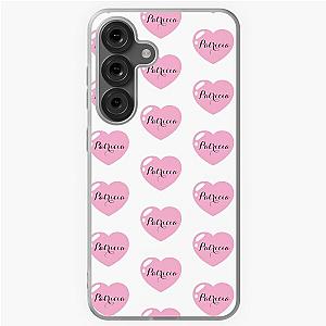 Patricia Name Samsung Galaxy Pink Heart Case