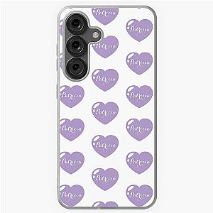 Patricia Name Purple Heart Samsung Galaxy Case