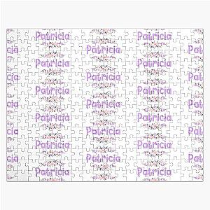 Purple Flower Name Puzzle