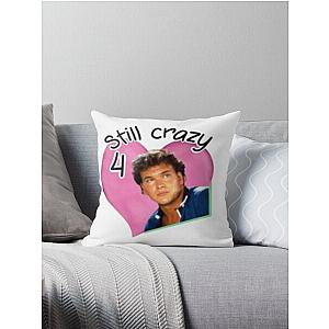 Crazy For Swayze Throw Pillow