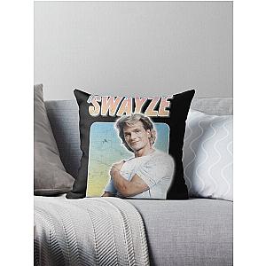 American Patrick Male Singer Swayze  Throw Pillow