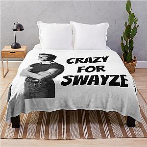 Crazy for Swayze Throw Blanket