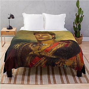 Patrick Swayze - replaceface Throw Blanket