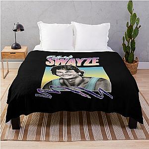 Beautiful Model Masculine Patrick Dancer Swayze Gifts Music Fan Throw Blanket