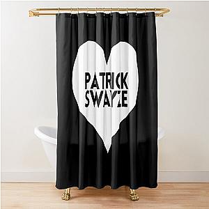 Love Patrick Swayze Shower Curtain