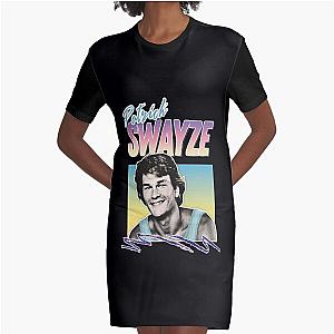 Beautiful Model Masculine Patrick Dancer Swayze Gifts Music Fan Graphic T-Shirt Dress