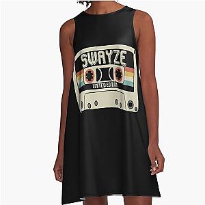 Men Women Patrick Actor Swayze Graphic Fans A-Line Dress