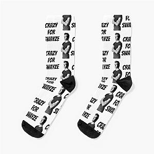 Crazy for Swayze Socks