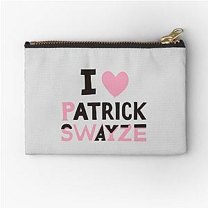 I Love Patrick Swayze Zipper Pouch