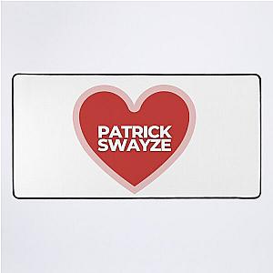 I Heart Patrick Swayze Desk Mat