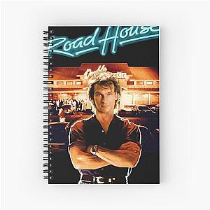 Rose Patrick Swayze Retro Road House American Action Movies Spiral Notebook