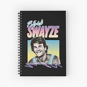 Beautiful Model Masculine Patrick Dancer Swayze Gifts Music Fan Spiral Notebook