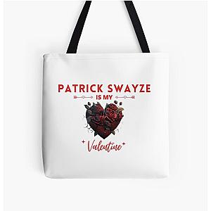 Patrick Swayze Is My Valentine All Over Print Tote Bag