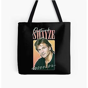 Patrick Swayze All Over Print Tote Bag