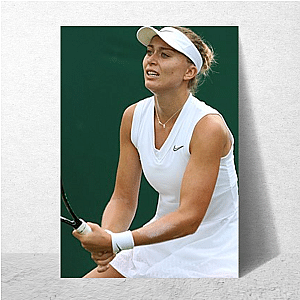 Court Confident – Badosa Mode Paula Badosa Posters