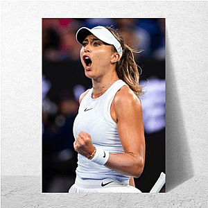 Badosa in Command Paula Badosa Posters