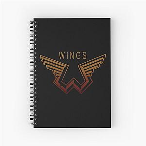 Paul McCartney Wings Spiral Notebook