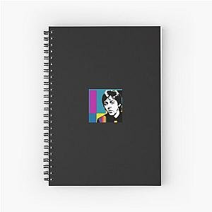 Sir Paul McCartney Rock Pop art AI image  Spiral Notebook