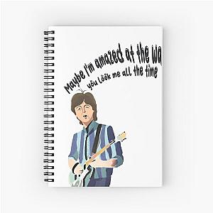 Paul McCartney: Maybe I'm Amazed Spiral Notebook