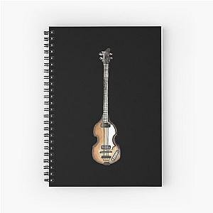 Paul Mccartney Hofner Bass Lightweight Sweatshirt Spiral Notebook