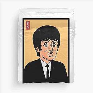 Paul McCartney Cartoon Duvet Cover