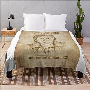 Paul McCartney Western Wanted Style Print Throw Blanket