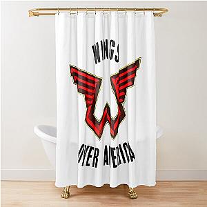 Vintage 1976 Paul McCartney Wings Tour Rock Shower Curtain