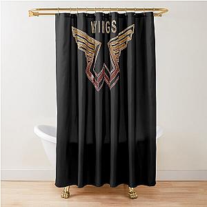 Paul McCartney Wings Shower Curtain