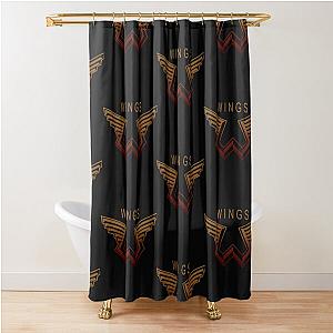 Paul McCartney Wings Shower Curtain