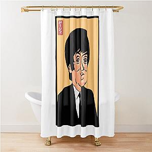 Paul McCartney Cartoon Shower Curtain