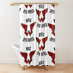 Vintage 1976 Paul McCartney Wings Tour Rock Shower Curtain