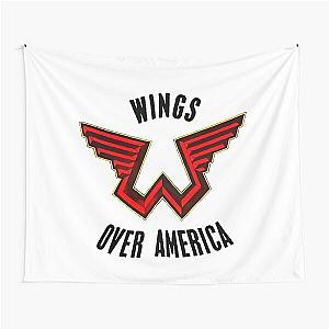 Vintage 1976 Paul McCartney Wings Tour Rock Tapestry