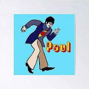 Paul McCartney Yellow Submarine Character Poster