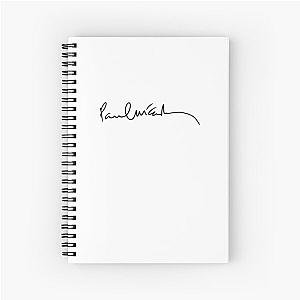 Paul McCartney Spiral Notebook