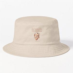 Paul McCartney Vegan Quotes Bucket Hat