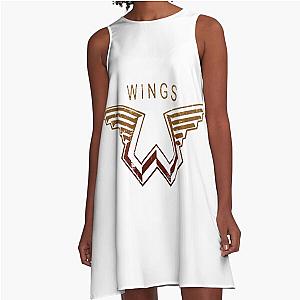 Paul McCartney Wings A-Line Dress