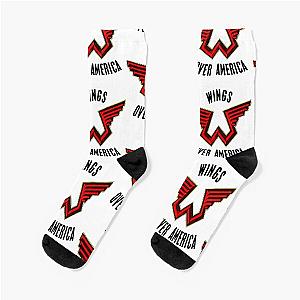 Vintage 1976 Paul McCartney Wings Band Rock Socks