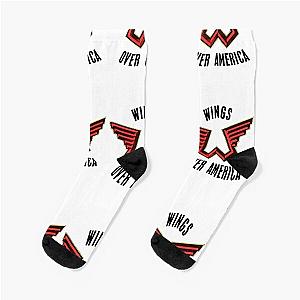 Vintage 1976 Paul McCartney Wings Tour Rock Socks