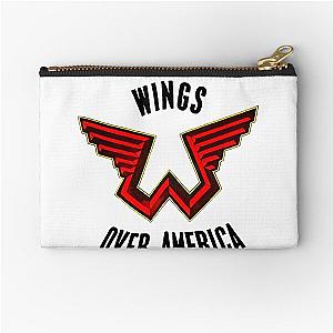 Vintage 1976 Paul McCartney Wings Tour Rock Zipper Pouch