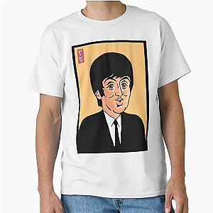 Paul McCartney cartoon drawing Classic T-Shirt