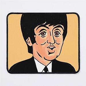 Paul McCartney cartoon mouse pad