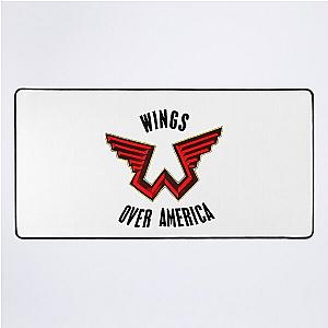 Vintage 1976 Paul McCartney Wings Tour band Rock Desk Mat