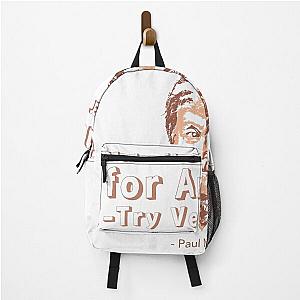 Paul McCartney Vegan Quotes Backpack
